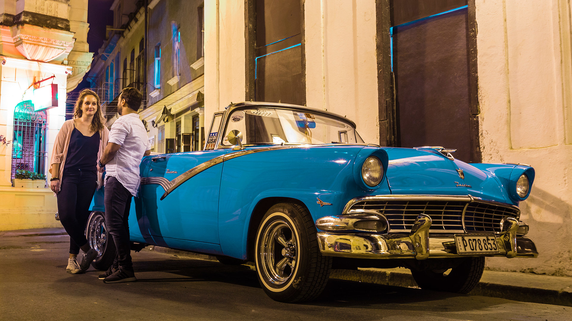 Classic Car in Havana, Cuba